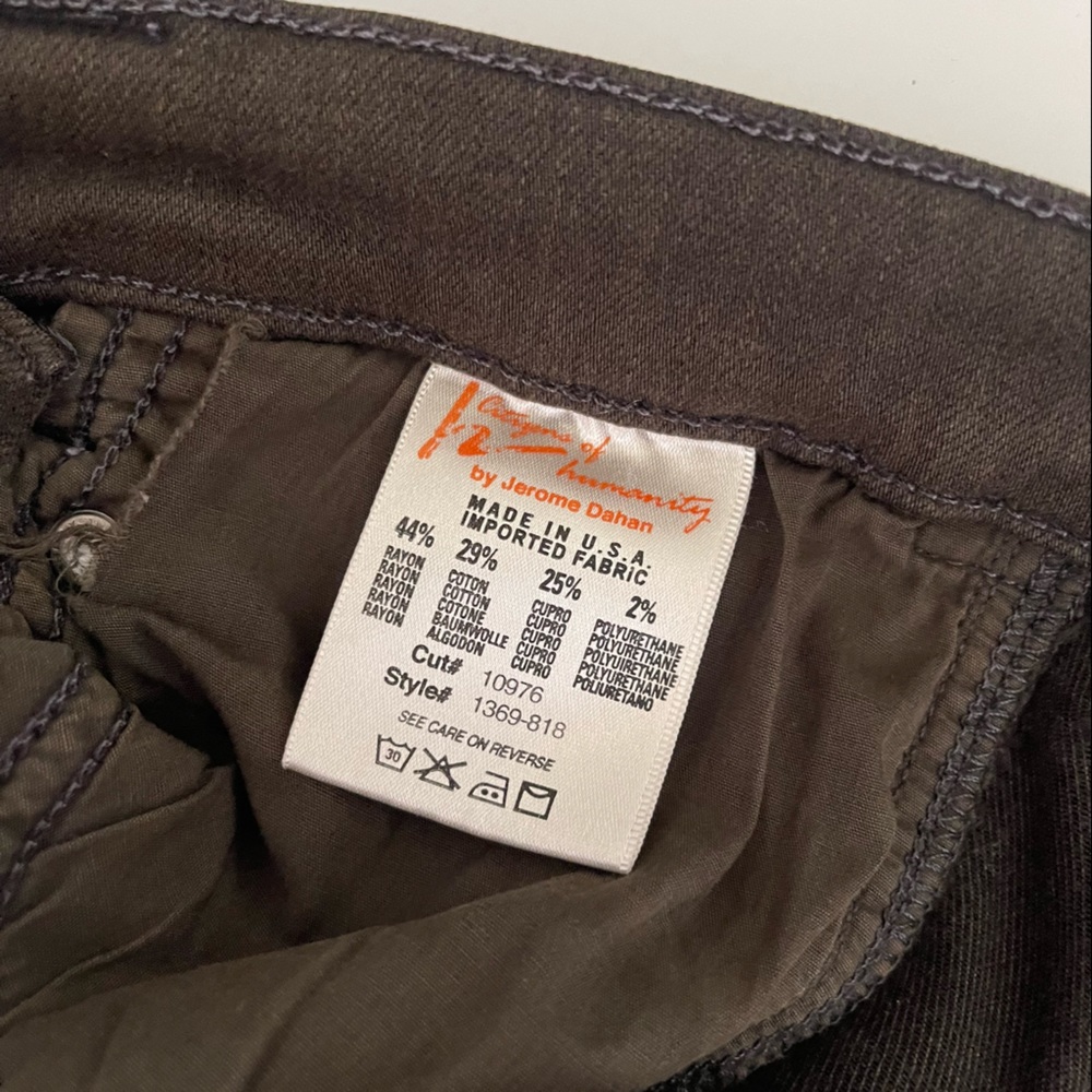 Citizens Of Humanity Hunter Green Stretch Cargo Jeans - Picture 5 of 12